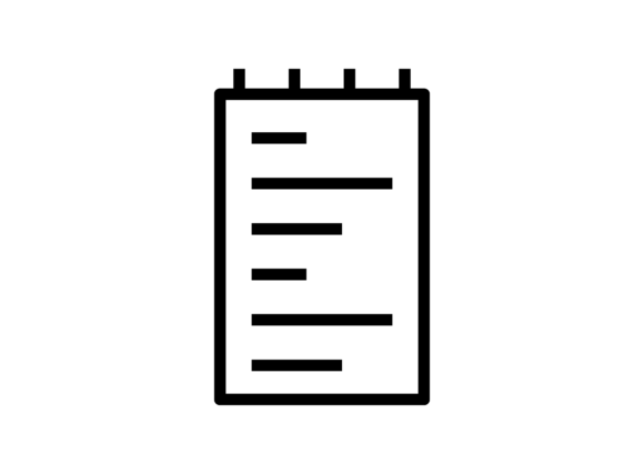 Beautiful List Icon for Modern Branding