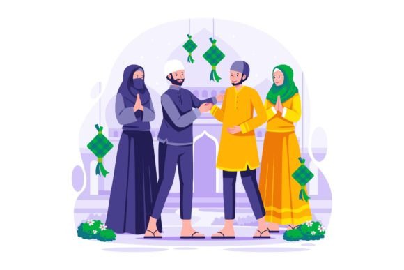 Eid Mubarak Graphics for Seasonal Branding