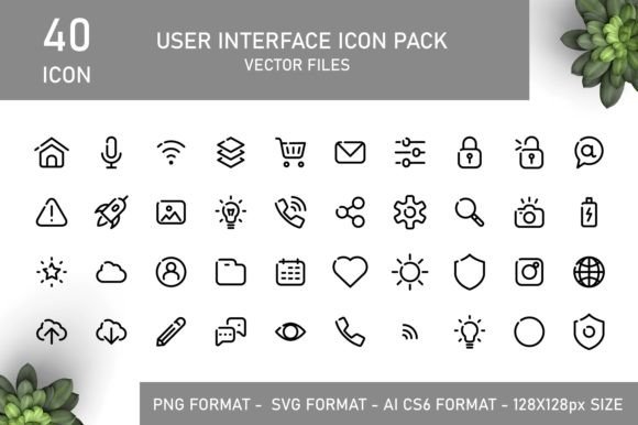 Graphic Asset for Clean Web Design