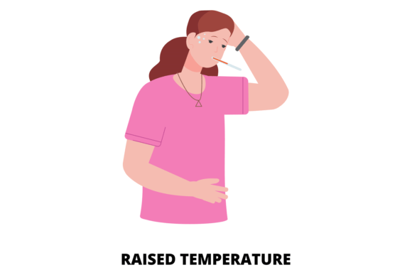 Raised Temperature Graphic for Brand Campaigns