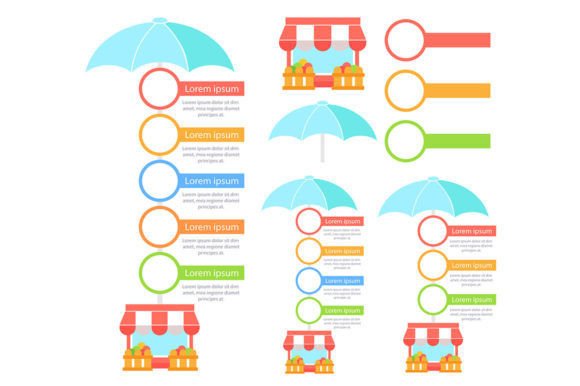 Self-Employment Plan Infographic Charts Graphics