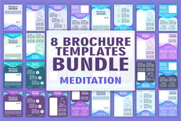 Yoga and Meditation Brochure Templates for Crafters